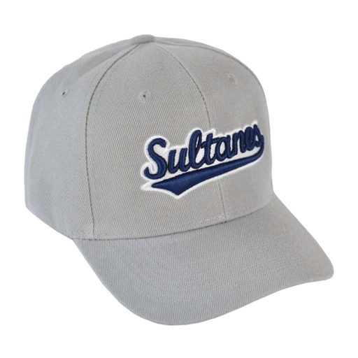 [SG2210-ACRI/GR] Gorra SULTANES bordado clásico en cursiva